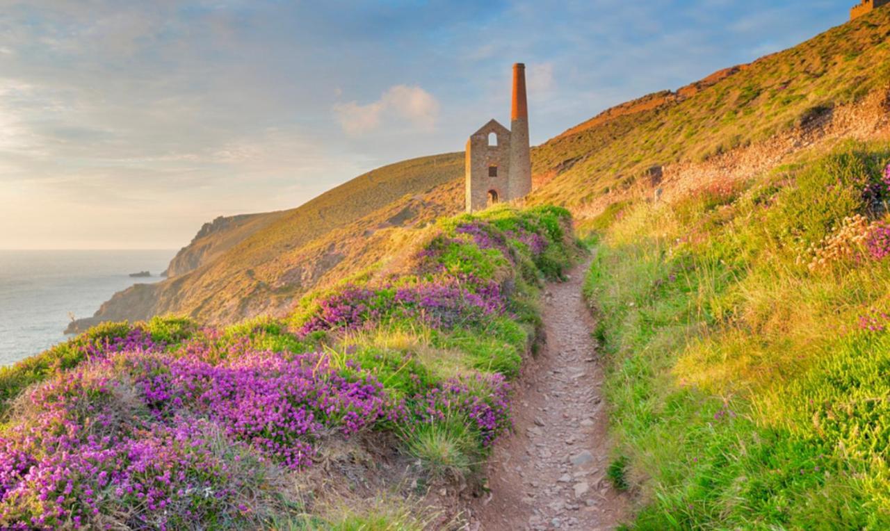 Idyllic Cornish Cottage, Superking Bed, Private Garden Dogs Welcome Truro Luaran gambar